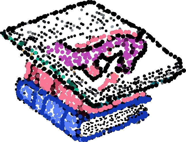 Picture of a stack of books. The topmost book is open, showing a big purple dragon on one side and some unreadable text on the other